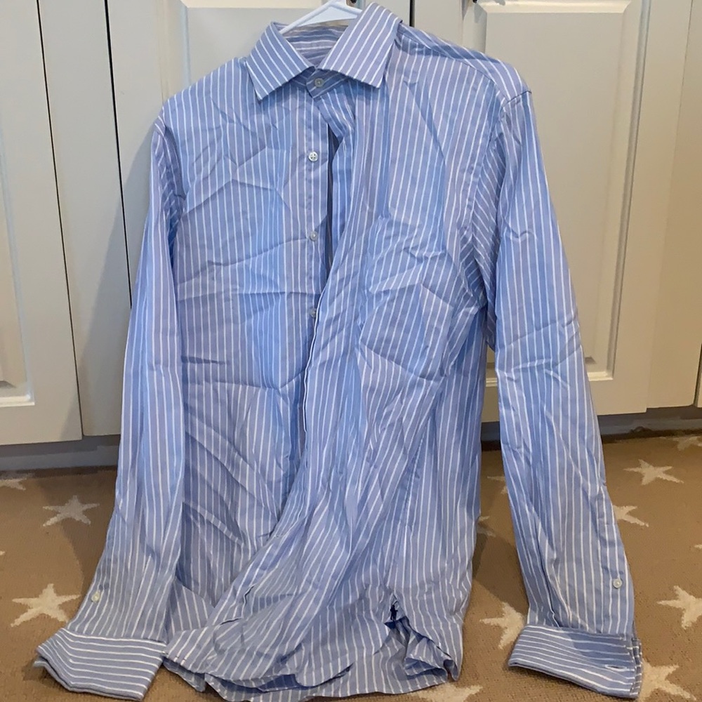 POLO RALPH LAUREN DRESS SHIRT W FRENCH CUFFS